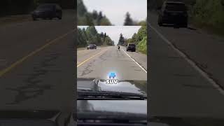 SUV Driver Loses It and Chases Man😬