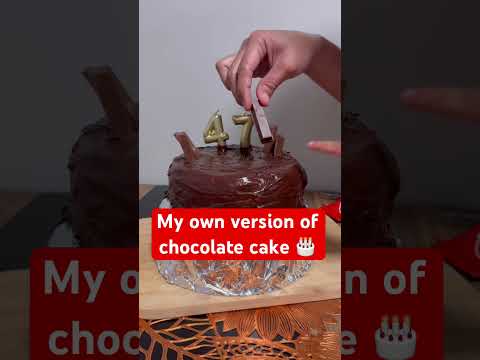 My own version of chocolate cake 🎂 ❤️ #viral #viralvideo #viralshort #video