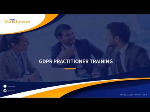 EU GDPR Practitioner Training | EU GDPR Practitioner Certification | Unichrone