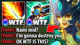 This Yone thought I was trolling with Nami mid... so I had to teach him a lesson
