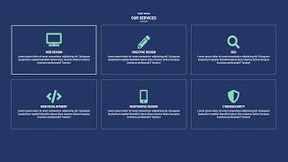 How To Create Responsive Our Services Section Using HTML & CSS