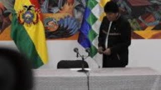 Bolivia's Morales says coup attempt is underway