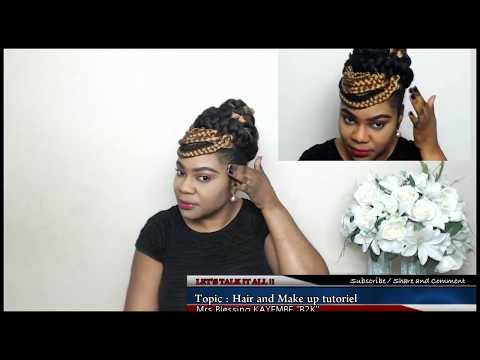 Hair and MAKEUP Tutorial with B2K