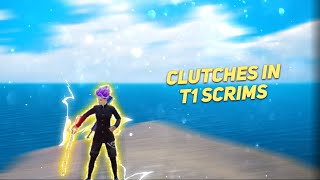 Clutches in T1 scrims | T1 montage | bgmi compititive gameplay | T1 gameplay | lucifer -bgmi