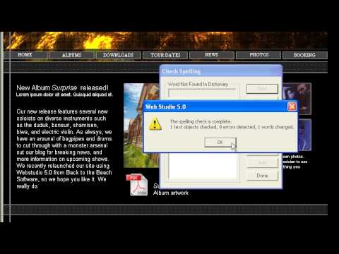 WebstudioTV: Text Tab - Editing Group