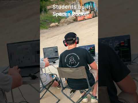 Students Challenge Elon Musk's SpaceX with a Self-Landing Mini Rocket