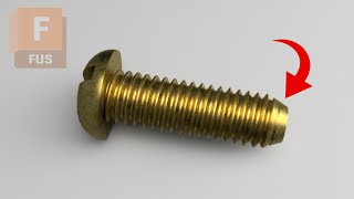 Fusion Tutorial: Create Chamfers on Threads