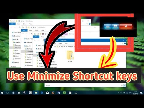 Minimize shortcut | How to minimize | Minimize easy | Window 10 minimize shortcut