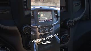 Adding Wireless Android Auto/Apple Car Play to my 2020 Ram 1500 - Full Video Soon! AutoABC! #shorts