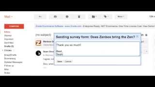 Send Wufoo Forms from Gmail with Zenbox