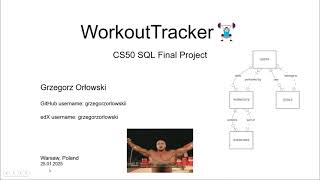 WorkoutTracker - CS50 SQL Final Project