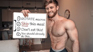 How To Get Lean Without Tracking Macros or "Dieting" (Science Explained)
