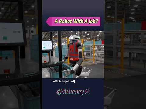 A Robot With A Job #technology #ai #robot #futureofwork  #artificialintelligence #automation