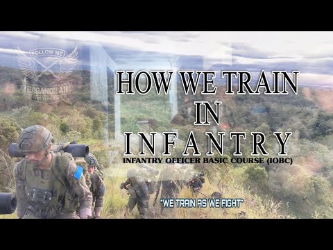 HOW OFFICER'S TRAIN IN INFANTRY, FOLLOW ME || IOBC CL “GAGANDILAN” CL 06-2025 