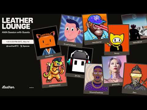 Leather Lounge Ep 1 - Stacks NFTs with Stacks OGs