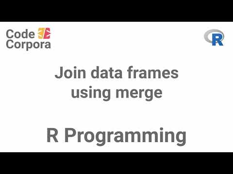 R Programming Language - Join data frames using merge