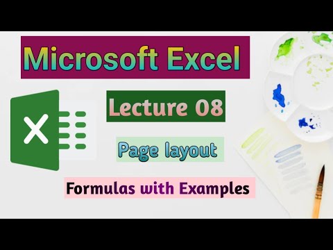MS Excel Tutorial for Beginners || Lecture 08 || Hafaria Tech