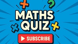 Live Quiz Challenge #maths #mathchallenge #multiplication #mathstricks