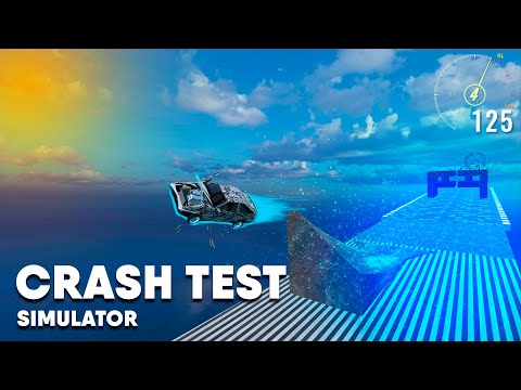 Crash test simulator, mega ramp