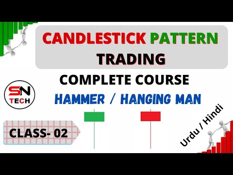 Candlestick Pattern Course  Class 2 | All Candlesticks | Hammer & Hanging Man  | Urdu & Hindi