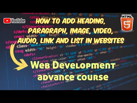The 10 Most Important HTML Tags (Web Development Basics)-Lecture 2
