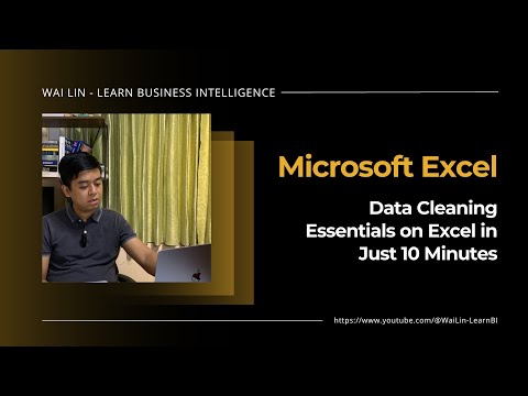 Excel Tips: Data Cleaning Essential on Excel in Just 10 Minutes