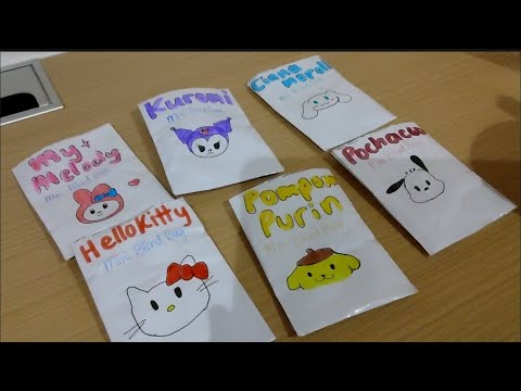 mini sanrio blind bags unboxing!! // •watermelon•
