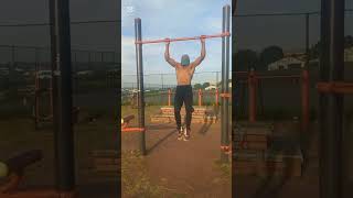 Rise with purpose #OneRepAtATime#PullupProgress#TrainInSilence#BarTraining