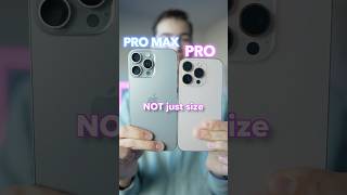 iPhone 16 pro vs pro MAX🤔#iphone16