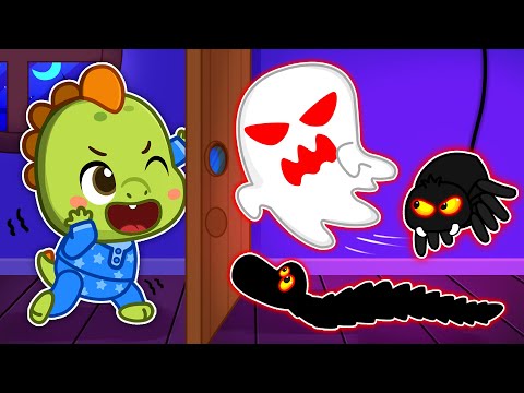 Don't Be Afraid Of Monsters! | Be Bravе, Baby! | DinoLala Nursery Rhymes