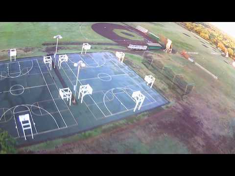 MJX Bugs 2c flight calm morning - just me and the chickens - youtube stabilize