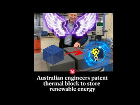 Thermal block to Store energy || New #Conservation of Energy || #energy transfer