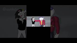 rotoscope I made of spamton and tenna lol #deltarune #funny #meme #gaming