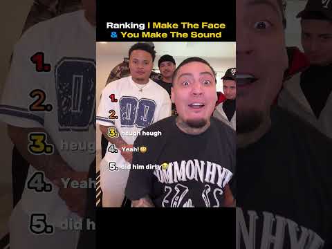 Ranking Best I Make The Face & You Make The Sound Challenge (pt.2)