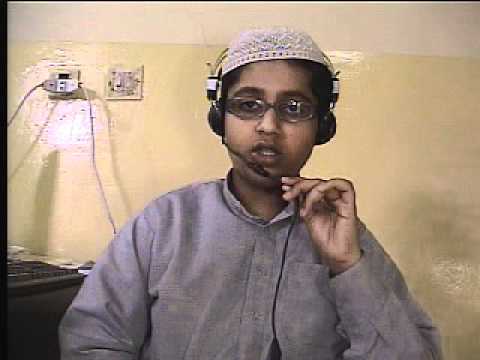 Hifz-e-Quran student, Islamic Center
