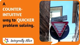 A counter-intuitive way to solve problem quicker | Integrally Alive podcast, Claire Wild