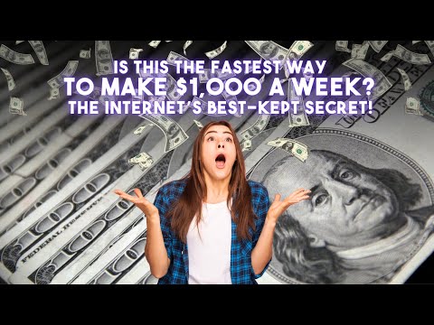 Is This the Fastest Way to Make $1,000 a Week? The Internet’s Best-Kept Secret! | Finance Unfiltered