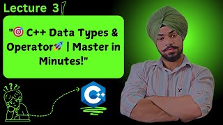 🚀 C++ Data Types & Operators | The Ultimate Guide to Master C++! 🔥|Easy to Learn🎯🚀💻.