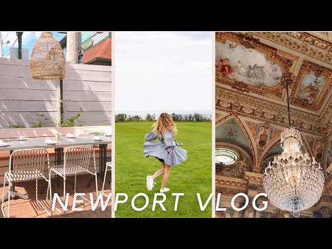 NEWPORT VLOG: touring mansions, going to cape cod, and shopping!