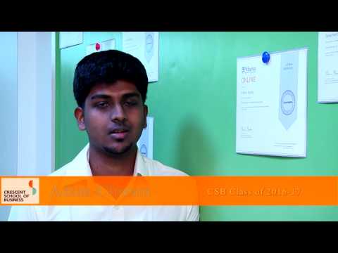 Adam Clinton - #PGDM Founding Batch on Crescent School of Business