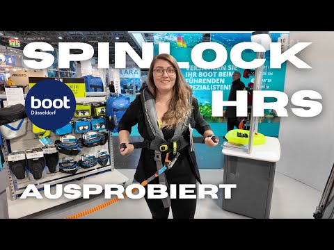 Spinlock Rettungswesten: Was gibt es und was können die? Auf der BOOT Düsseldorf 2025 getestet!