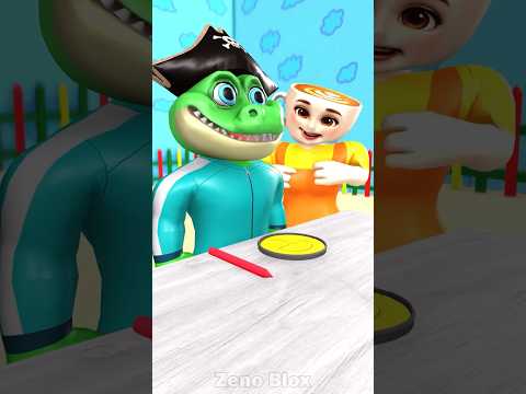 Zappy vs Cappuccino – Dalgona Candy Challenge! 🍭💥#zenoblox #roblox #shortvideo
