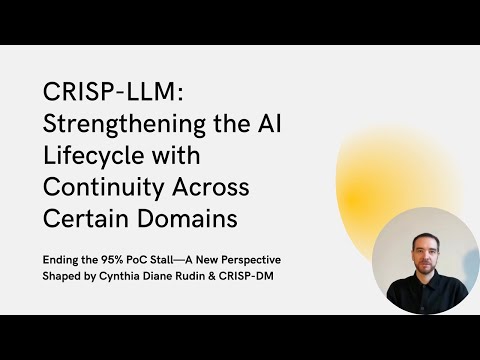CRISP-LLM: Strengthening the AI Lifecycle with Continuity Across Certain Domains