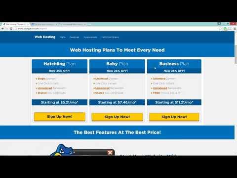 Best Shared Web Hosting - How to Signup