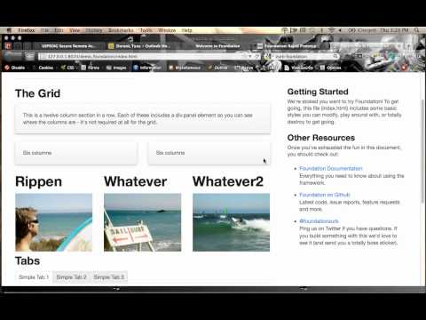 Zurb Basics part 2