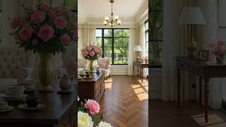 A space that feels like a warm hug, full of charm and light. 🌸☕ #rusticarchitecture ##vintagehome