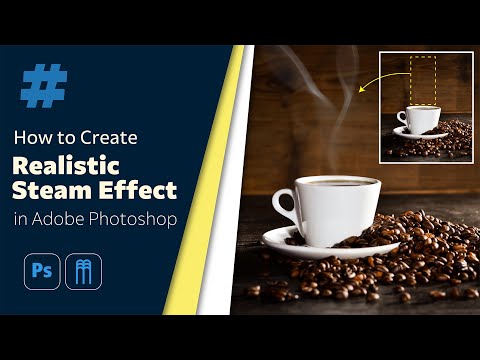 Realistic Steam Effect in Photoshop | Easy Path Blur Tutorial