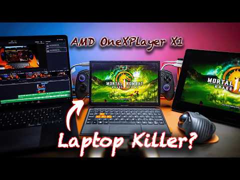 DON’T buy a laptop! Get This instead (ONEXPlayer X1 AMD Ryzen 7 8840U)