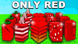 $0 To $1 Trillion Using ONLY RED Seeds in Grow a Garden