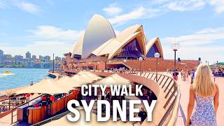 SYDNEY City Walk 2025 🇦🇺 Australia Walking Tours for Big TVs [4K/60fps]